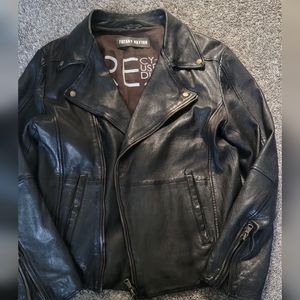 Biker jacket 100% Real leather